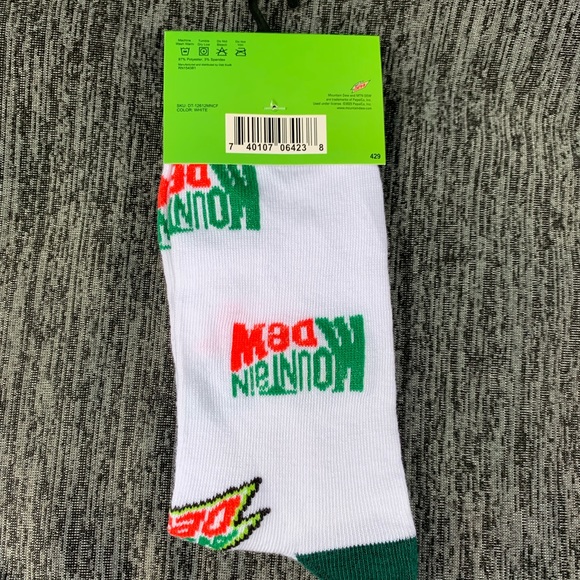 Mountain Dew Socks - Picture 2 of 3